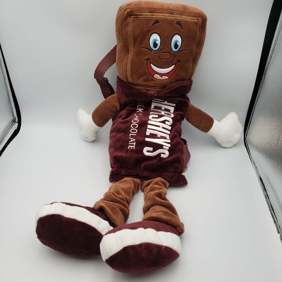 Hershey Chocolate 25" Backpack  Collectible Orange and Brown Character Backpack - Picture 10 of 11